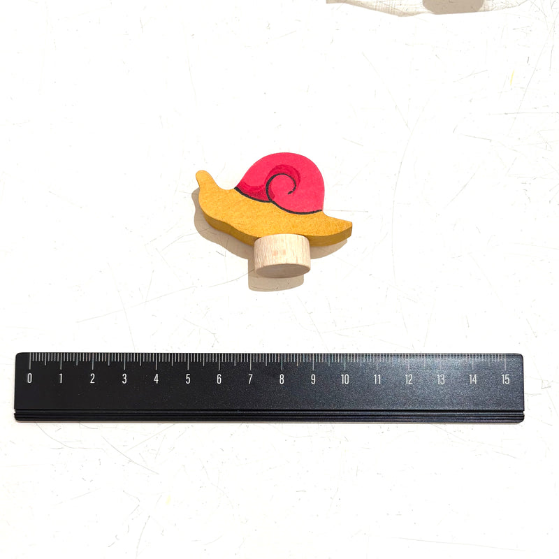 Grimm's Decorative Figure Pink Snail 12m+