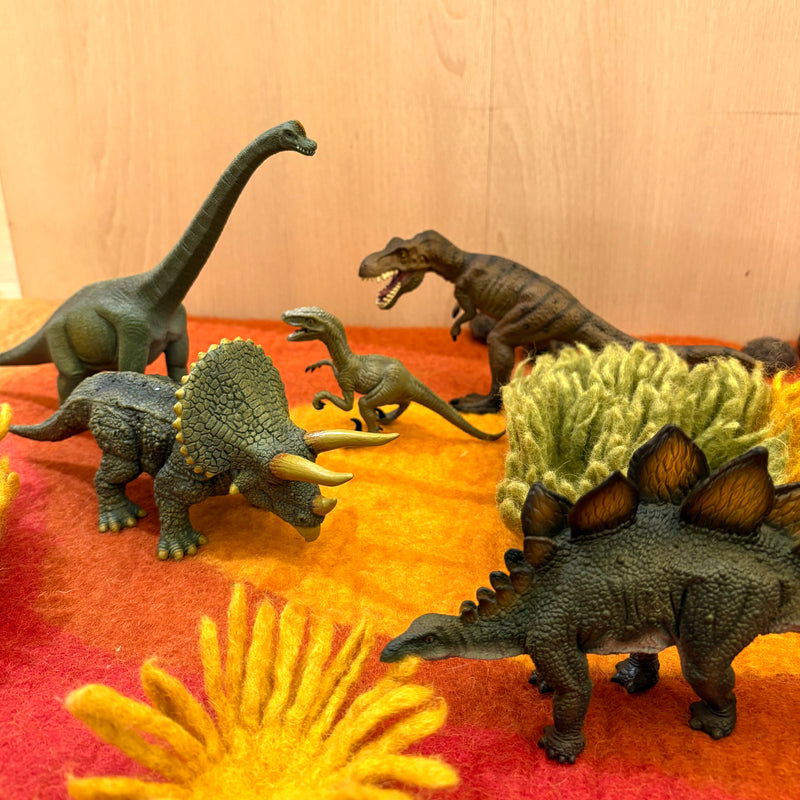 Dinosaurs Figurine Prehistoric Life Collection Gift Set 6pc by CollectA Animal Figurines Dinosaur and Dragon Theme 3yrs+