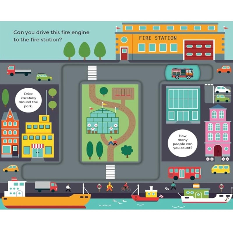 Make Tracks Emergency (Board Book) by Johnny Dyrander Kids Picture Book