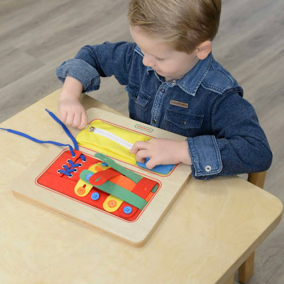 Learning & Weaving Board by MasterKidz Education Motor Skills Wooden T ...