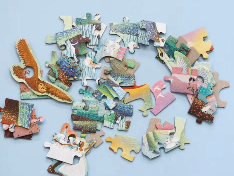 Story Orchestra The Swan Lake Musical Jigsaw Puzzle by Jessica Courtney-Tickle 5yrs+