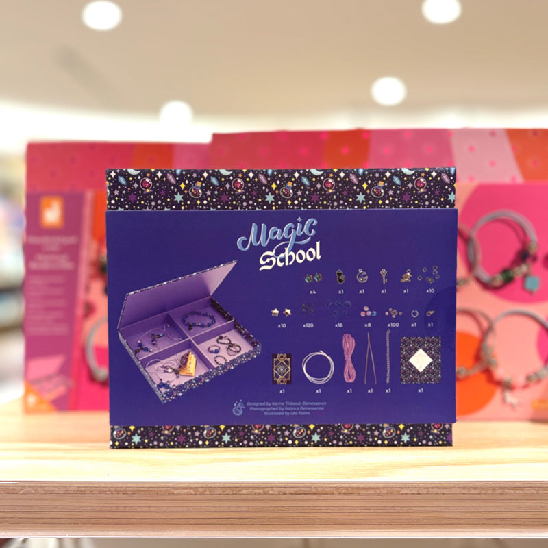 Janod Magic School Jewellery Kit Art and craft for kids 8yrs+