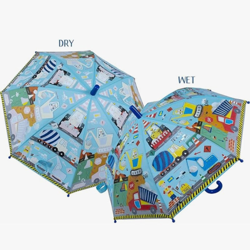 Floss & Rock Colour Changing Umbrella Construction 3yrs+