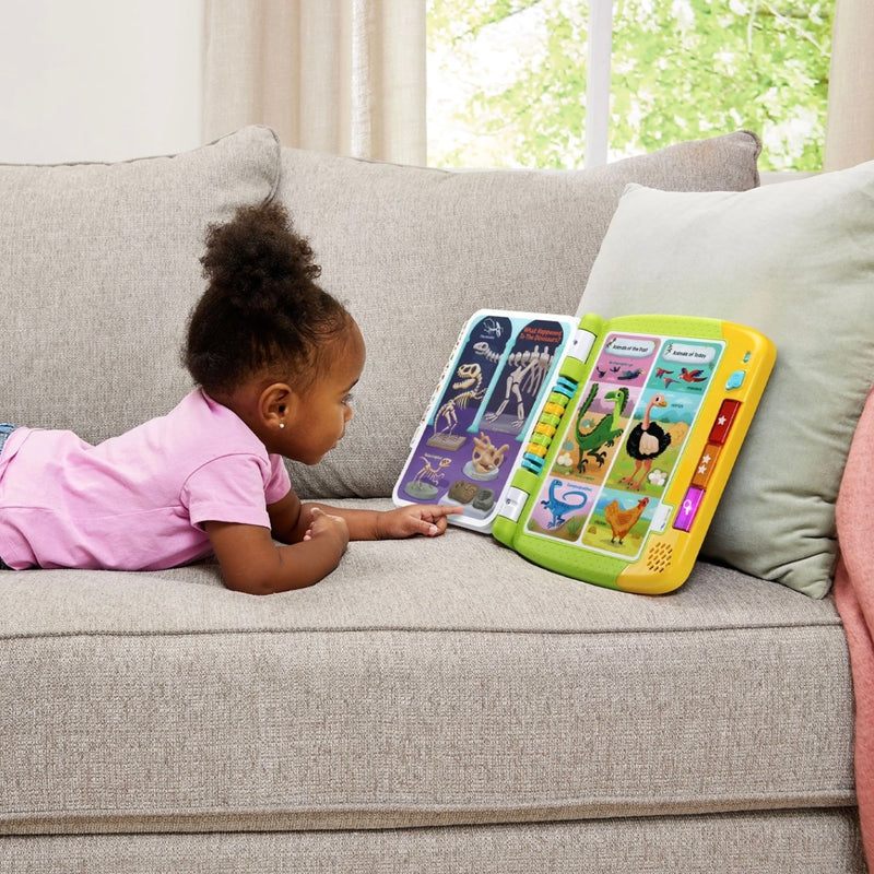 Dinosaurs Interactive Touch and Learn Sound Book STEM Toys Dinosaur Toys Cognitive Developmental Toys for Preschoolers Best Seller Dinosaur and Dragon Theme 3yrs+