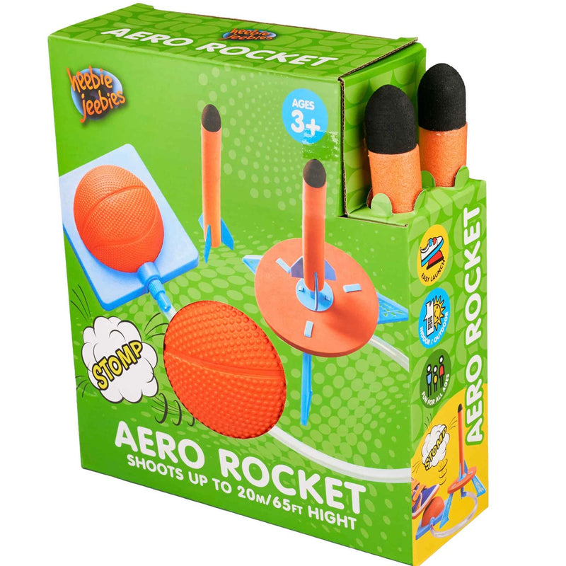 Heebie Jeebies Aero Rocket Foam Rocket Launcher Early Science STEM Toys Outdoor Toys 3yrs+