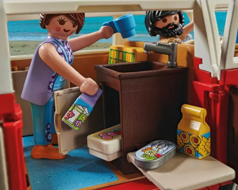 Playmobil Volkswagen Campervan Toy Car 3yrs+