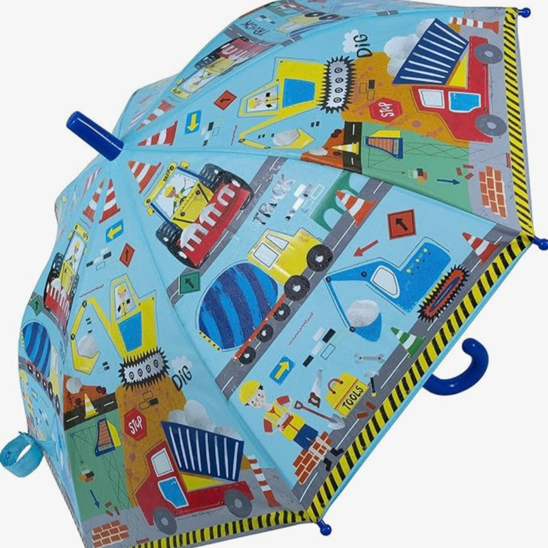 Floss & Rock Colour Changing Umbrella Construction 3yrs+