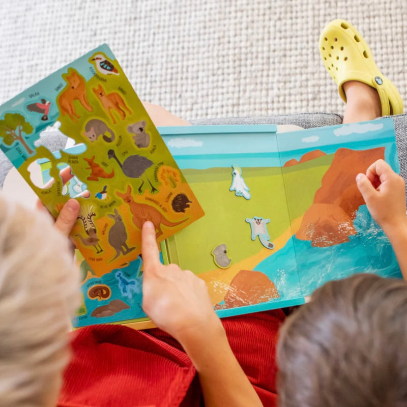 Tiger Tribe Magna Carry Aussie Animals Magnetic Playscape Travel Toys 3yrs+