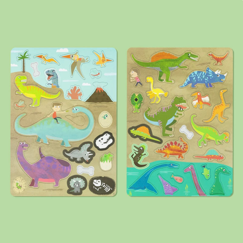 Tiger Tribe Magna Carry Dino World Travel Toys Dinosaur Toy Dinosaur and Dragon Theme 3yrs+