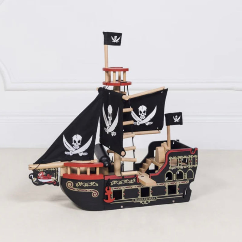 Le Toy Van Barbarossa Pirate Ship 3yrs+