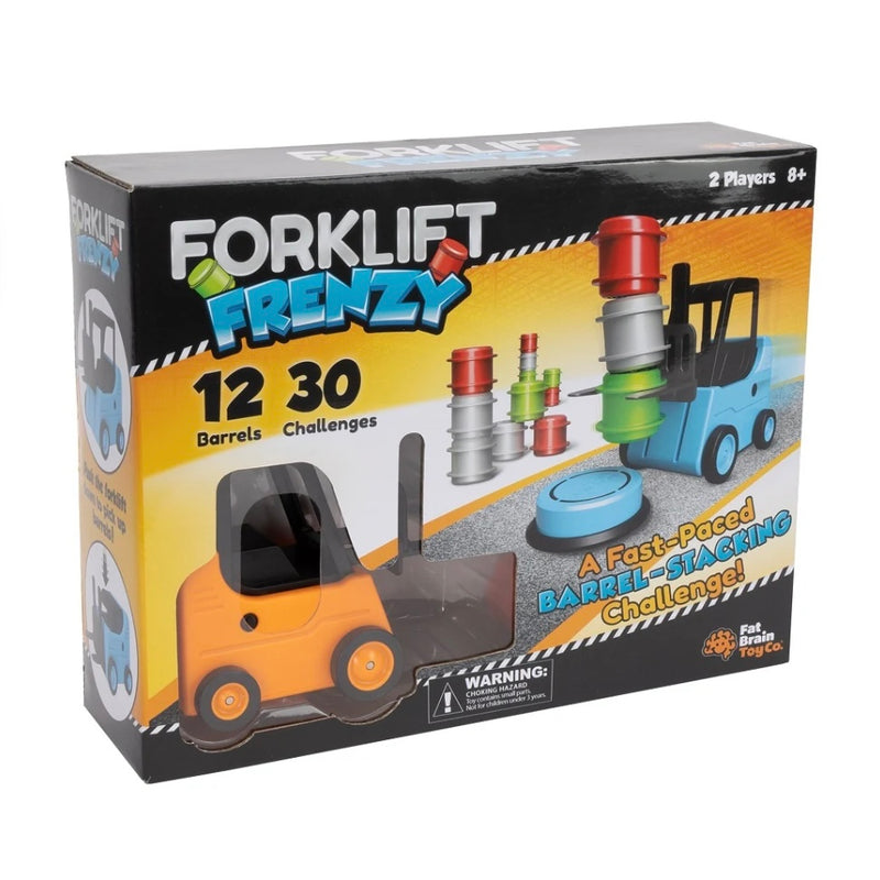 Fat Brain Toys Forklift Frenzy Tabletop Multiplayer Game Gift Idea for Upper Primary 8yrs+