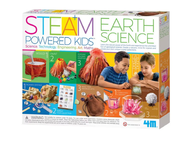 Steam Powered Kids Earth Science STEM Toys 10yrs+