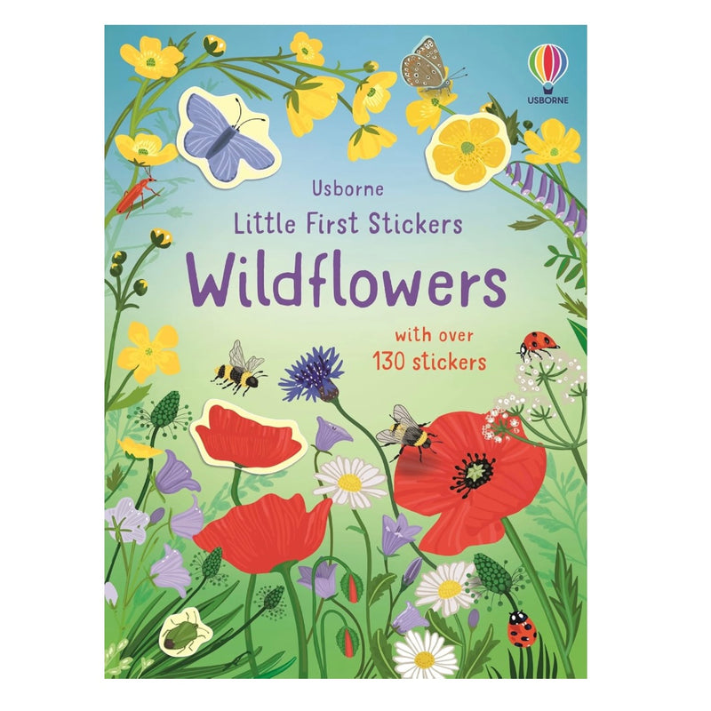 Little First Stickers Activity Book Wildflowers with 130 Stickers (Paperback) Travel Toys
