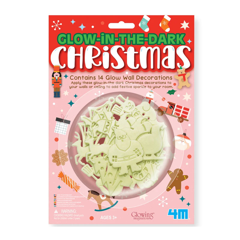 Glow in the Dark Christmas by 4M Room Decor Christmas Range 5yrs+