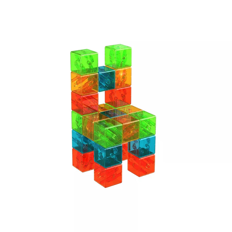 Geomag Magnetic Blocks Gems 24pcs Set Magnetic Toys Building Blocks STEM Toys 12m+