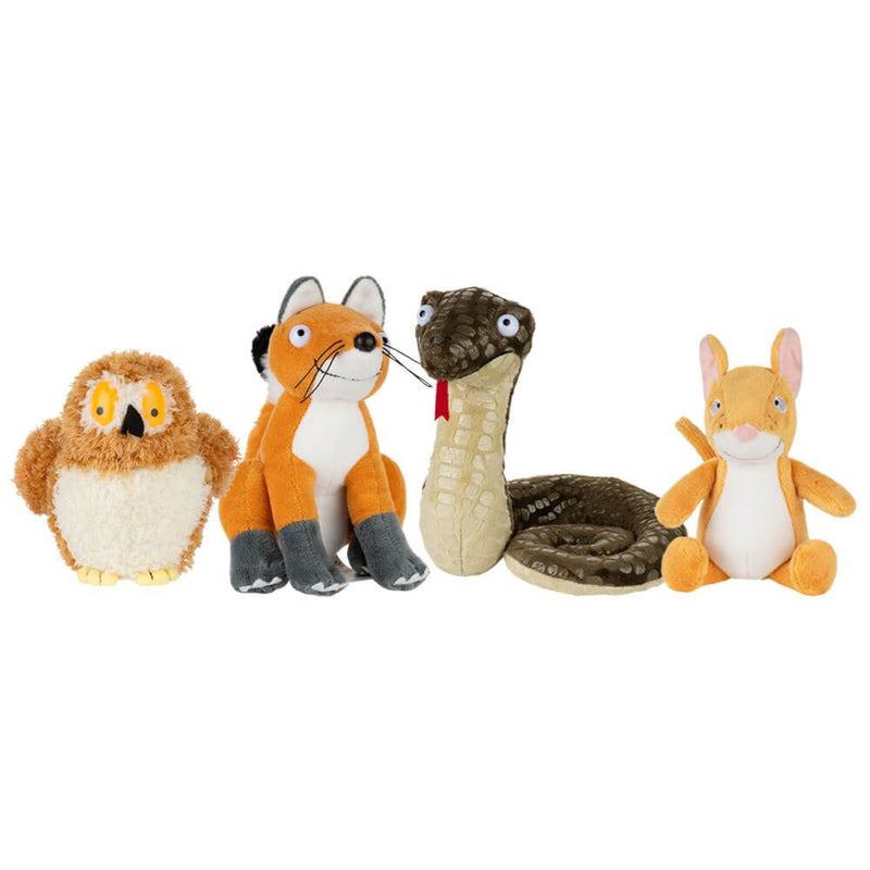 The Gruffalo Friends Plush Toys Bundle Set of 4 From The Story of The Gruffalo Gifting Idea 3yrs+