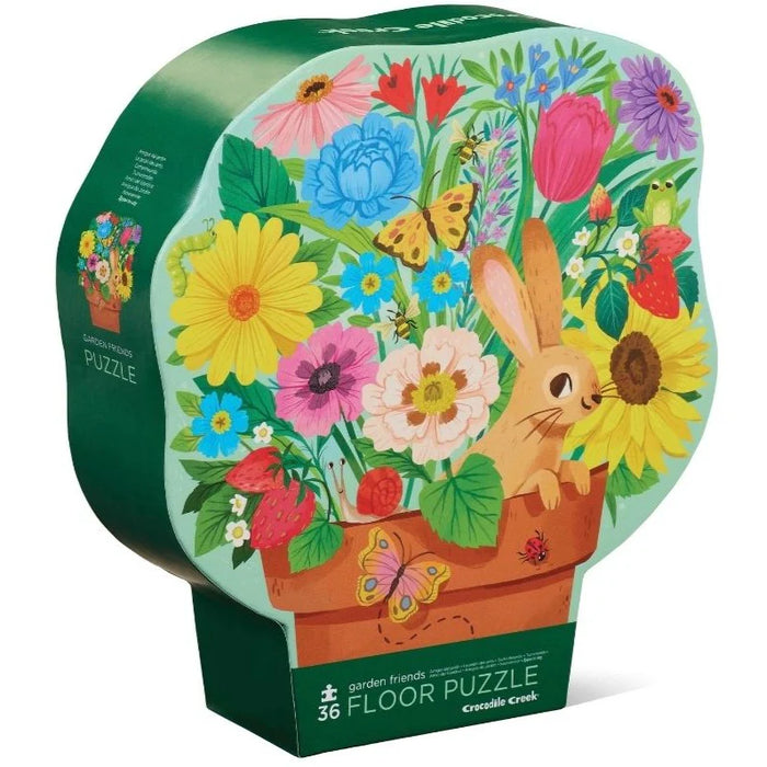 Crocodile Creek Classic Garden Friends Floor Puzzle 36pcs 3yrs+