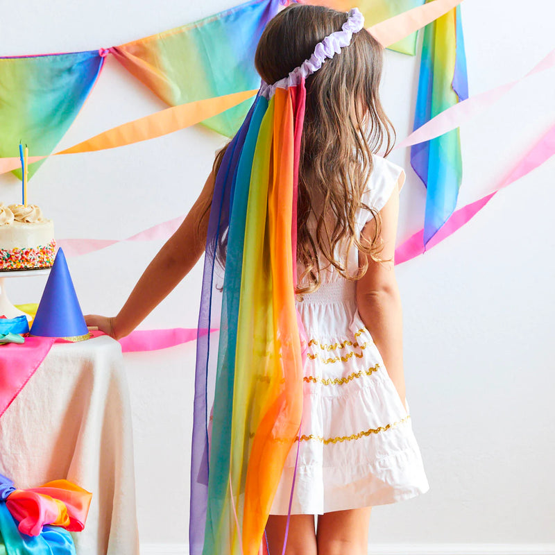 Sarah's Silks Silk Rainbow Veil 3yrs+