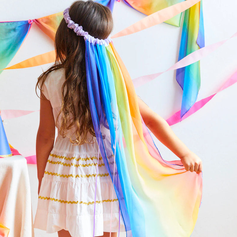 Sarah's Silks Silk Rainbow Veil 3yrs+