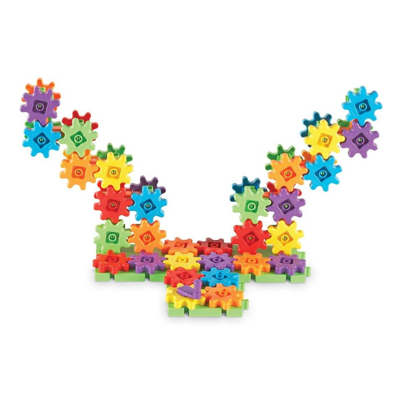 Gears! Gears! Gears! 100pcs Deluxe Building Set By Learning Resources STEM Toys Gifting Creativity Toy Idea for 3yrs+