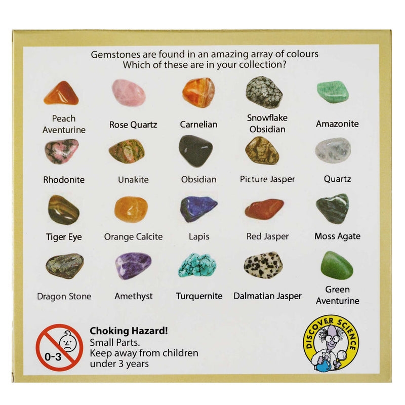 Gemstone Collection Box Natural Loose Parts Crystal & Mineral Toys Best Seller 3yrs+