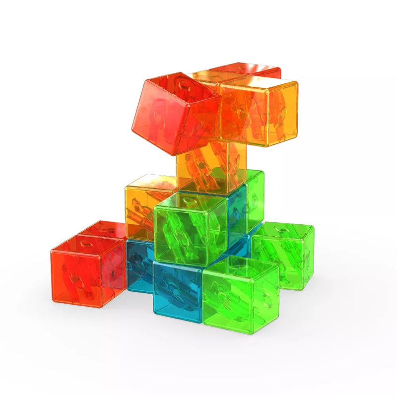 Geomag Magnetic Blocks Gems 16pcs Set Magnetic Toys Building Blocks STEM Toys 12m+