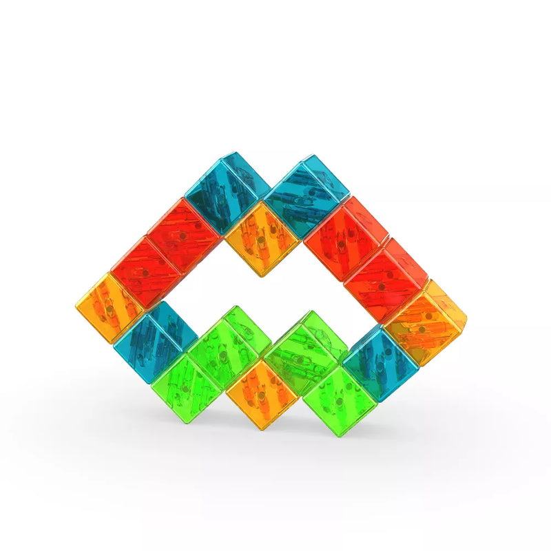 Geomag Magnetic Blocks Gems 16pcs Set Magnetic Toys Building Blocks STEM Toys 12m+