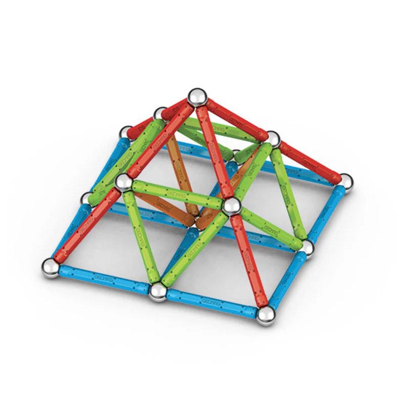 Geomag Classic Supercolor Recycled RE 93pcs Magnetic Toys STEM Toys Early Science 3yrs+