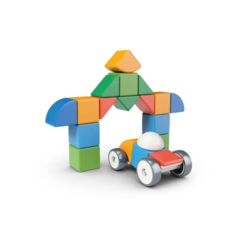Geomag Magicube Magnetic Cubes Shapes Little World 25 pcs Magnetic Toys Building Blocks STEM Toys 12m+