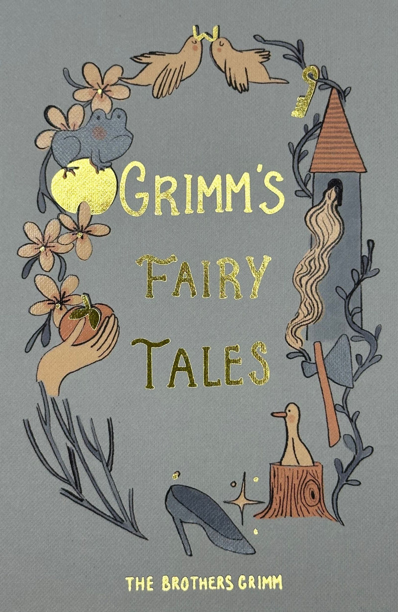 Grimm's Fairy Tales (Hardcover) Kids Book Fairy Unicorn and Castle Theme