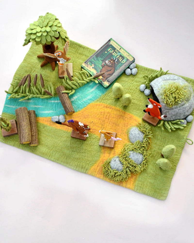 Tara Treasures Felt The Gruffalo Play Mat Playscape 80cm Pretend & Imaginative Play Toys Best Seller 3yrs+