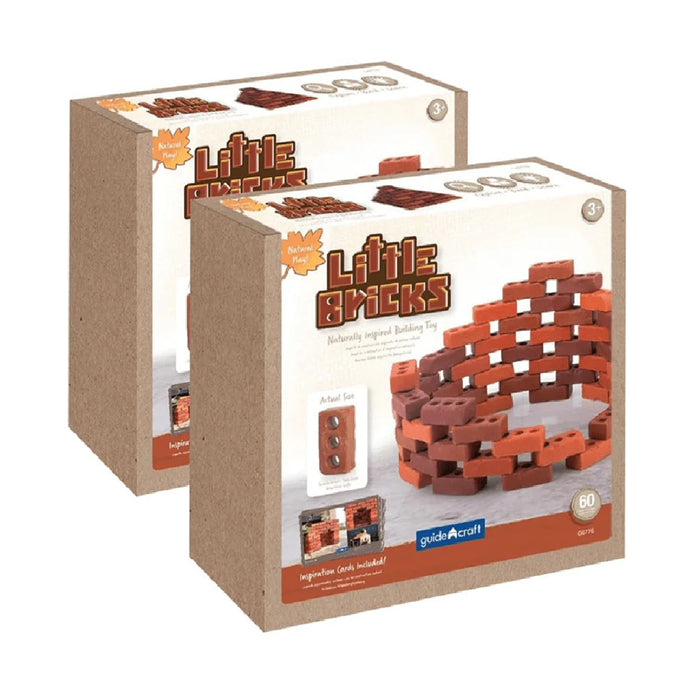 Guidecraft Little Bricks 120pc Bundle Set 3yrs+