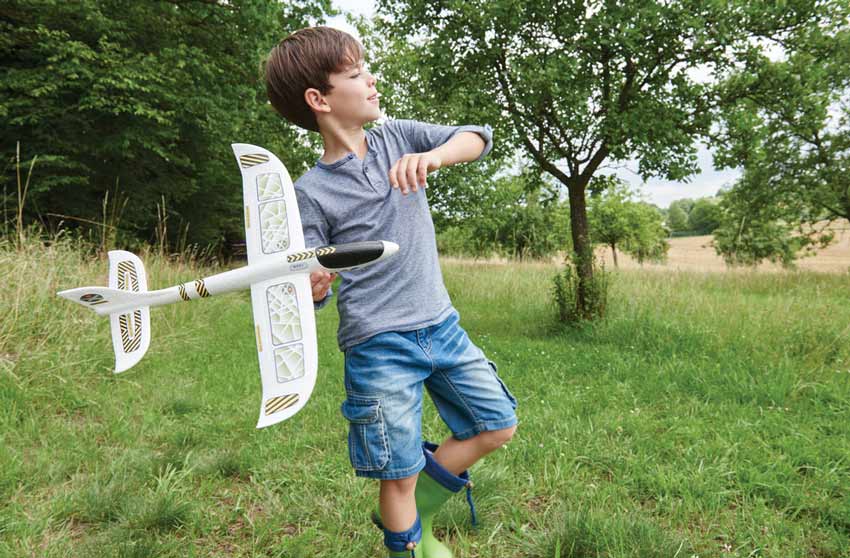 Airplane HABA Terra Kids Hand Glider Outdoor Travel Toys Early Science STEM Toys 5yrs+