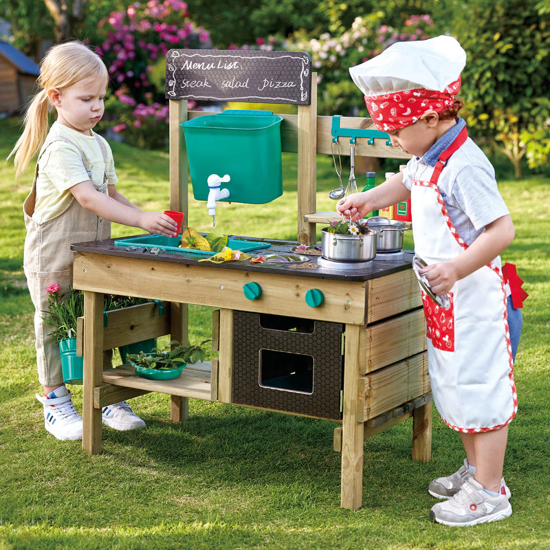 Hape Outdoor Play Kitchen 3yrs+ (Furniture Shipping)