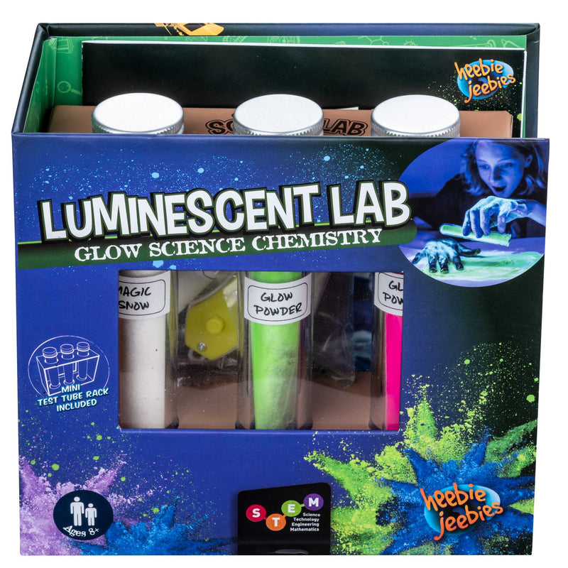 Heebie Jeebies Luminescent Lab with Snow Glow Powder Chemistry Early Science STEM Toys Best Seller 3yrs+