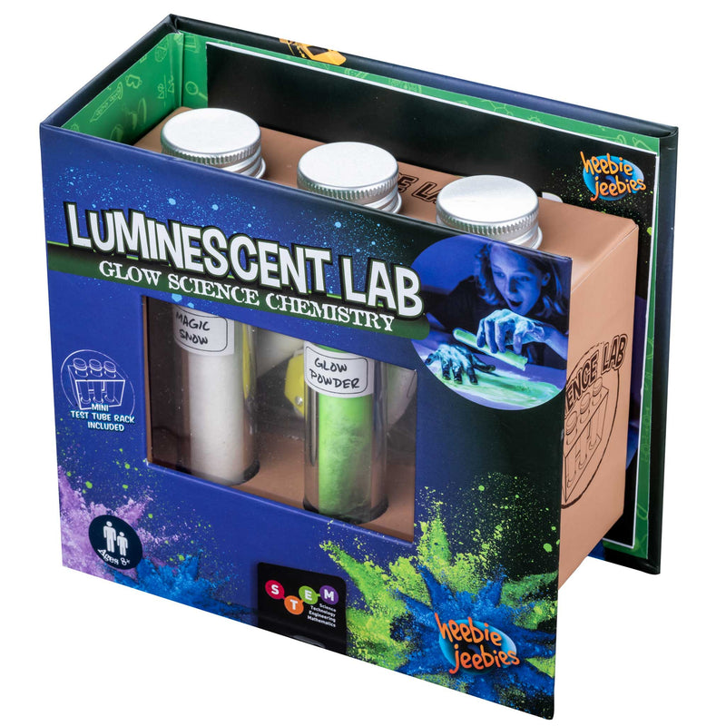 Heebie Jeebies Luminescent Lab with Snow Glow Powder Chemistry Early Science STEM Toys Best Seller 3yrs+