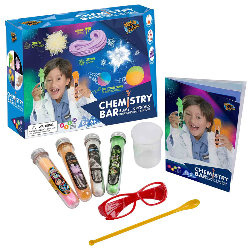 Heebie Jeebies Science Kit Chemistry Bar STEM Toys Science Kits Early Science STEM Toys Best Seller Gifting Idea for 8yrs+