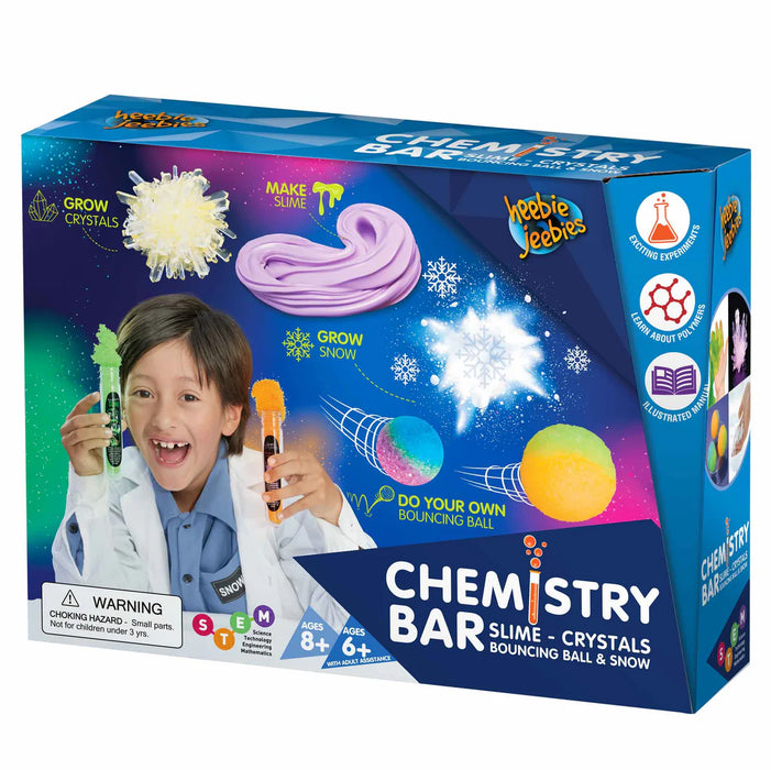 Heebie Jeebies Science Kit Chemistry Bar 8yrs+