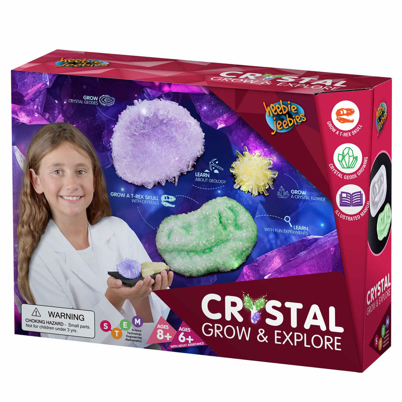 Heebie Jeebies Crystal Grow and Explore STEM Toys Science Kit Early Science STEM Toys Best Seller Gifting Idea for 8yrs+