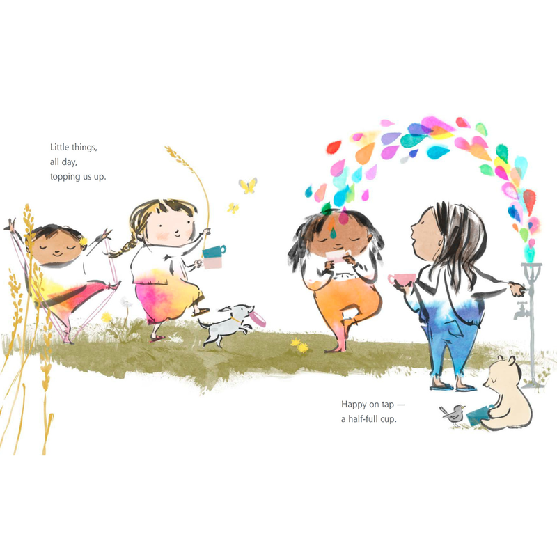 Happy All Over (Hardcover) by Emma Quay Kids Picture Book Minfulness