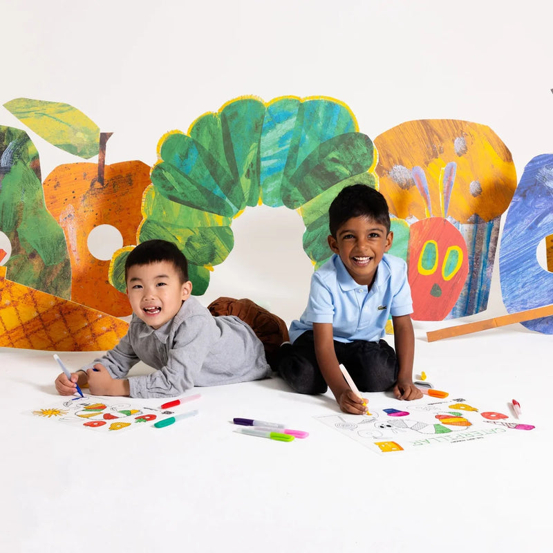 Hey Doodle The Very Hungry Caterpillar Classic Colouring & Doodle Mat Travel Toys Art and Craft for Kids 3yrs+