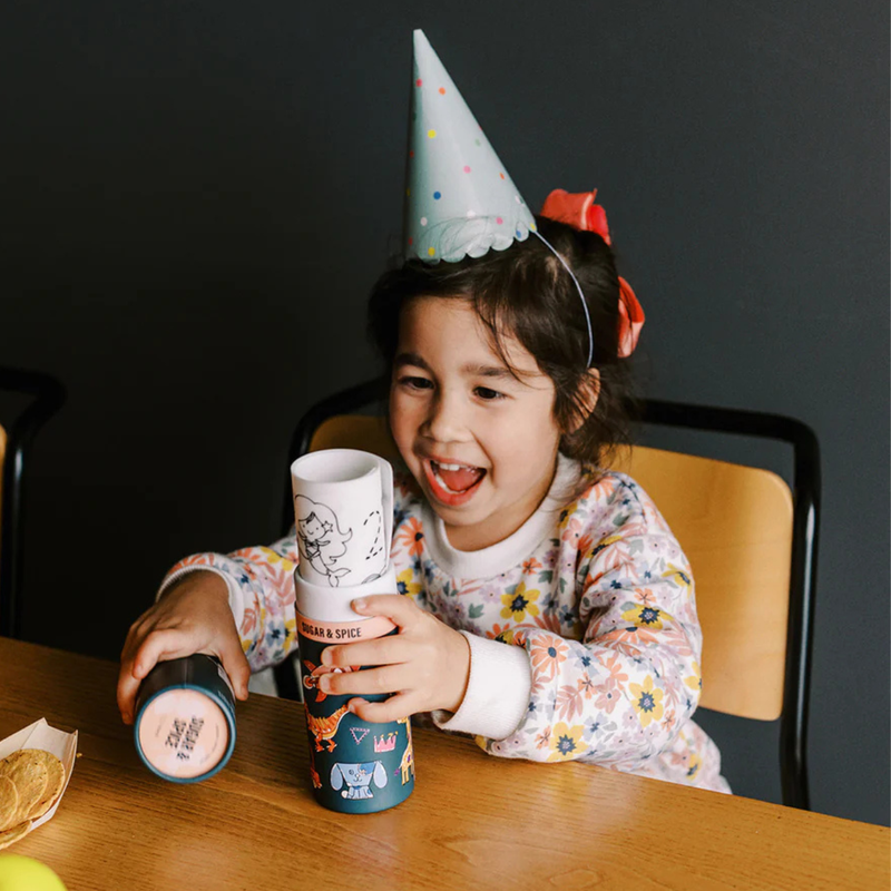 Hey Doodle 123 Mini Mats Sugar and Spice Art and craft for kids Travel Toys Fairy Unicorn and Castle Theme Early Literacy 3yrs+