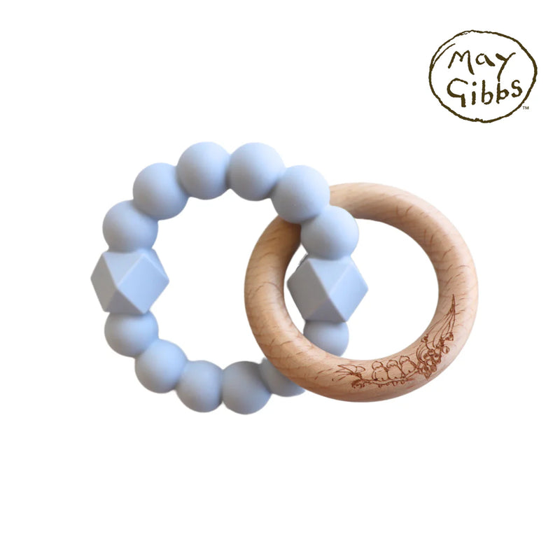 May Gibbs Moon Teether by Jellystone Baby Toys Baby Gifts Idea Best Seller 6m+