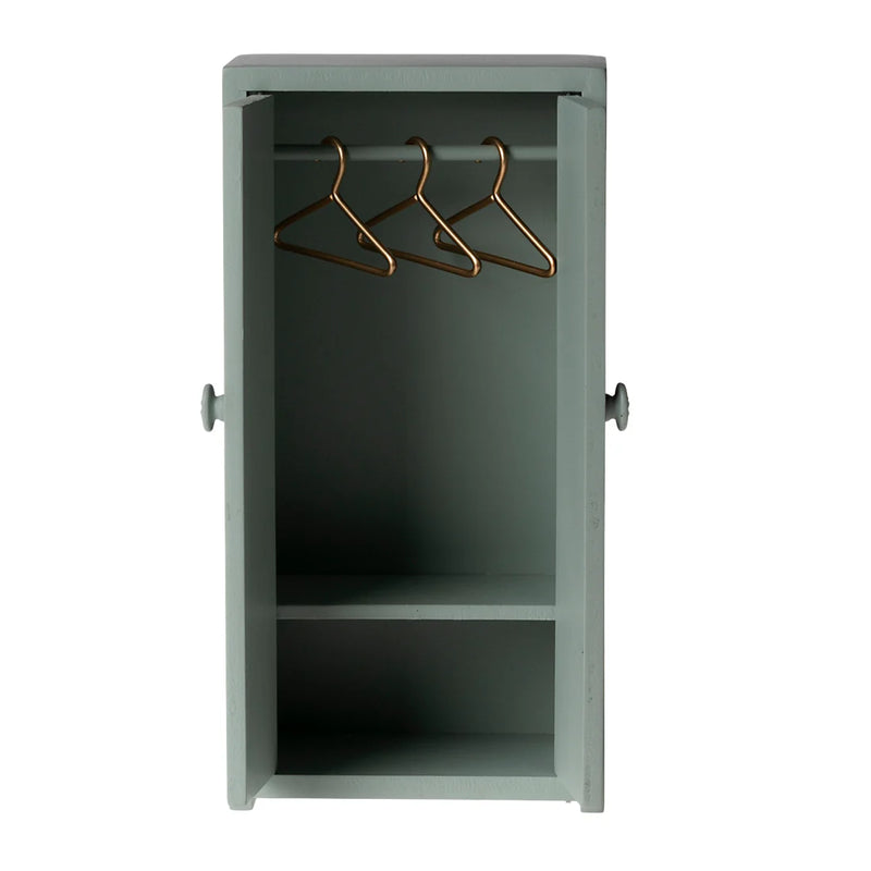 Maileg Mouse Wardrobe Closet Soft Blue Gifting Idea for 3yrs+