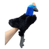 Eco Cassowary Hand Puppet 25cm By Eco Buddies Pretend and Imaginative Play Toy 3yrs+