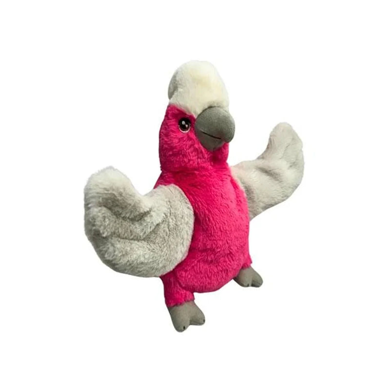 Eco Galah Hand Puppet 25cm By Eco Buddies Pretend and Imaginative Play Toy 3yrs+