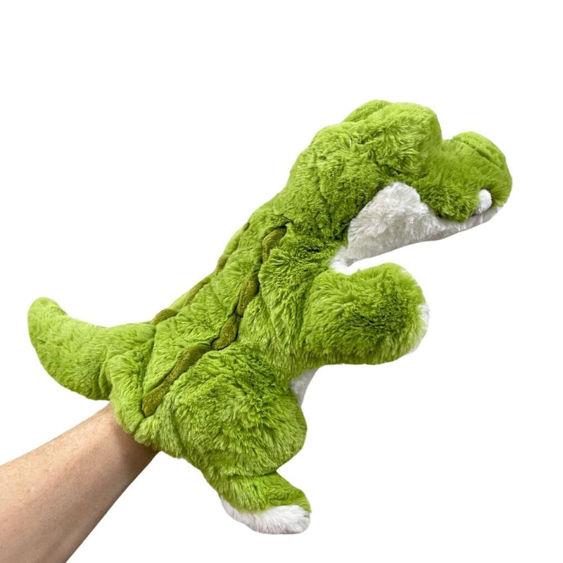 Eco Crocodile Hand Puppet 25cm By Eco Buddies Pretend and Imaginative Play Toy 3yrs+