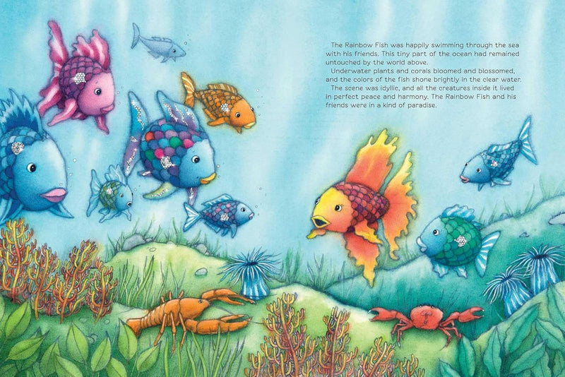 Rainbow Fish and the Great Escape (Hardcover) by Marcus Pfisher Kids Picture Book