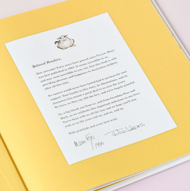 Possum Magic 40th Anniversary Limited Edition Hardcover with Gift Box by Mem Fox, Julie Vivas Kids Picture Book