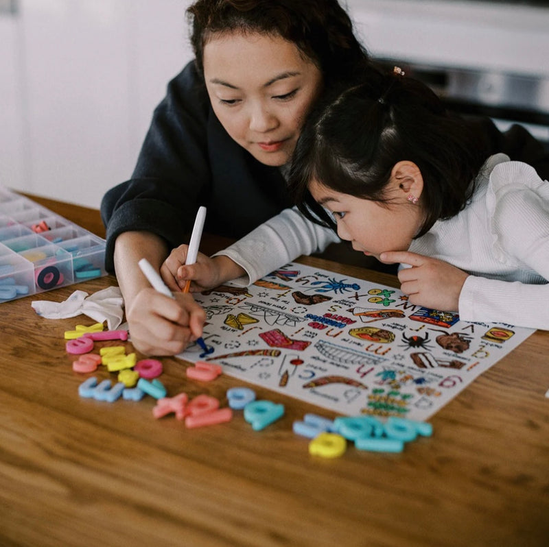 Hey Doodle ABC Aussie Icons Art and craft for kids Travel Toys Early Literacy Australian Motor Skills Best Seller Most Loved in Store 3yrs+